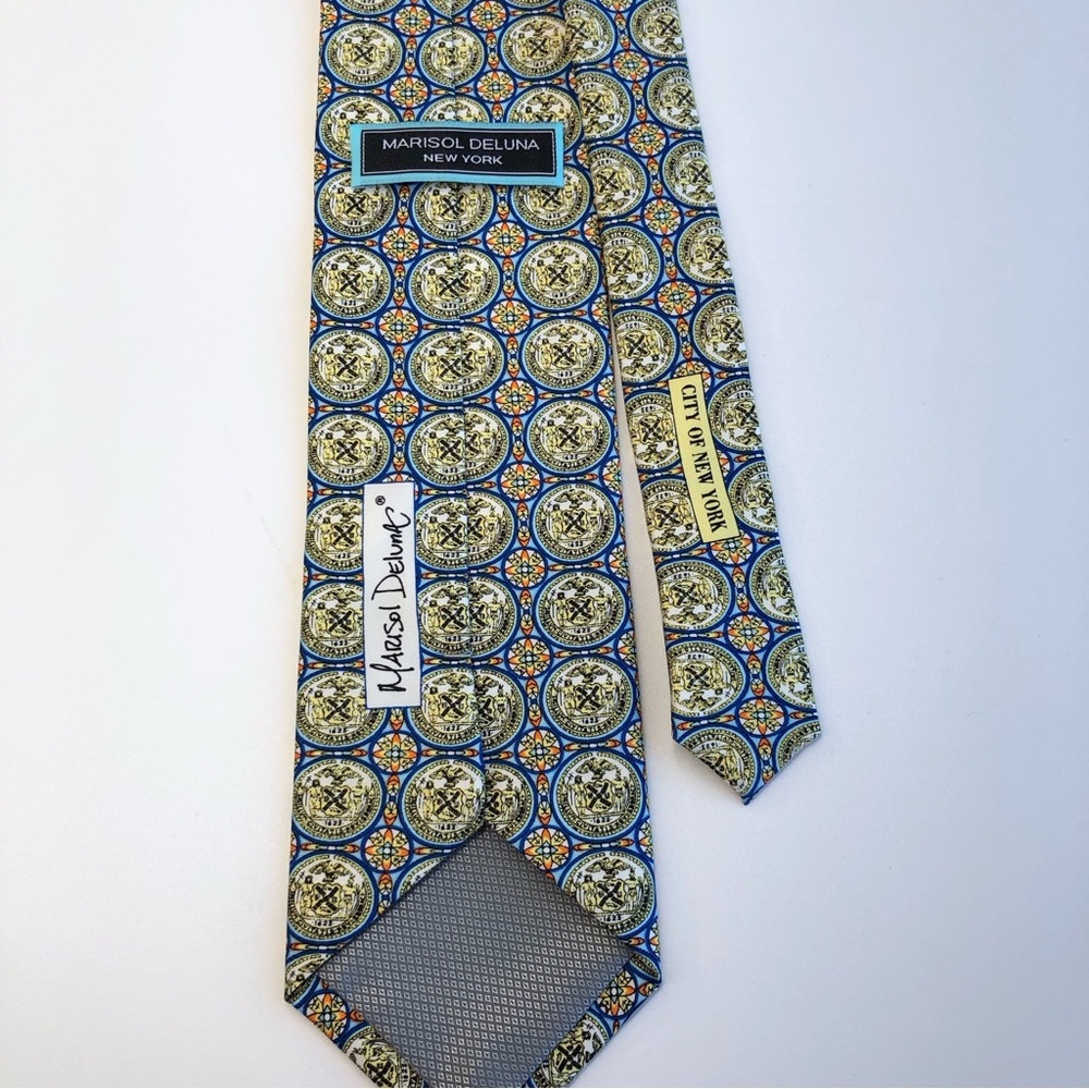Marisol Deluna New York Silk Tie